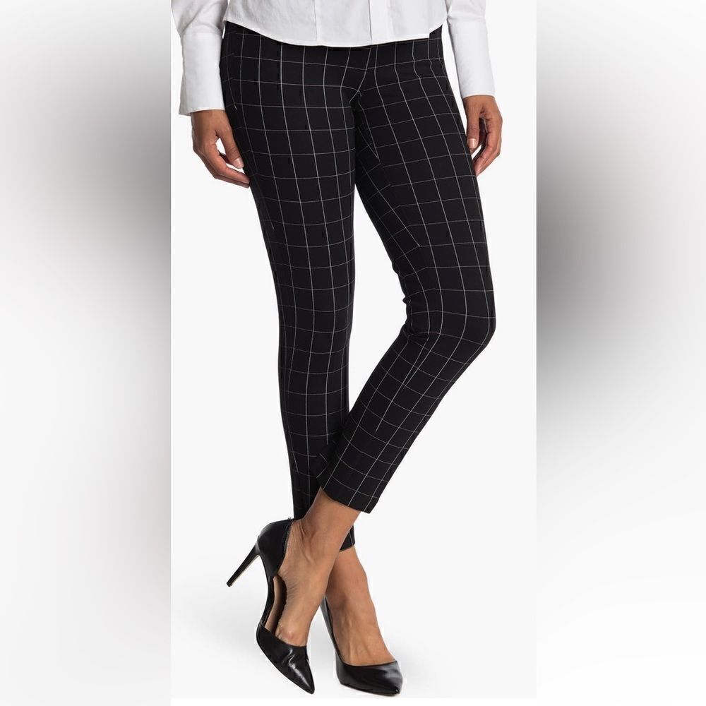 AMANDA + CHELSEA Ankle pant Black and Gray Size 4 - Picture 2 of 12